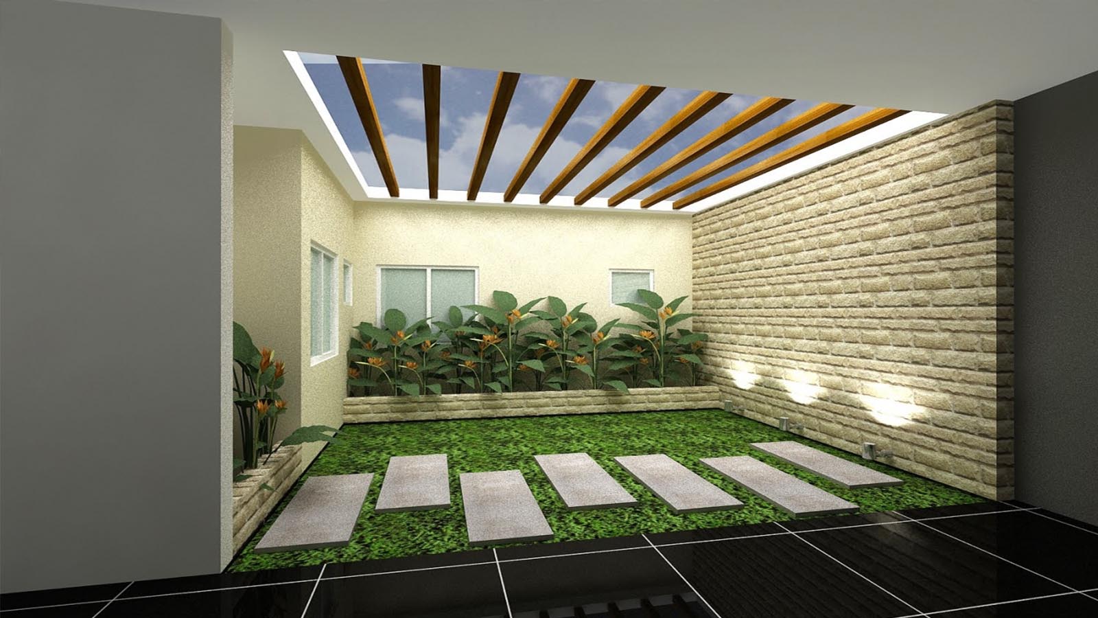 mẫu giếng trời đẹp